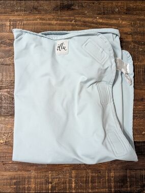 Ollie Light Blue Swaddle or Cover